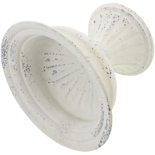 HOOTNEE Pot de Fleurs Rétro en Fer Style Colonne Romaine Jardinière Décorative pour Balcon et Mariage Accessoire Vintage pour Décoration Intérieure et Extérieure