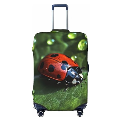 Housse de bagage élastique anti-salissure noire pour valise L de voyage