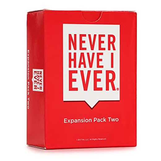 Never Have I Ever Expansion Pack Two Card Game Set | Fun Game Night Party Games for Adults | New Addition to The Classic Edition | for 4-12 Players | Ages 17 +