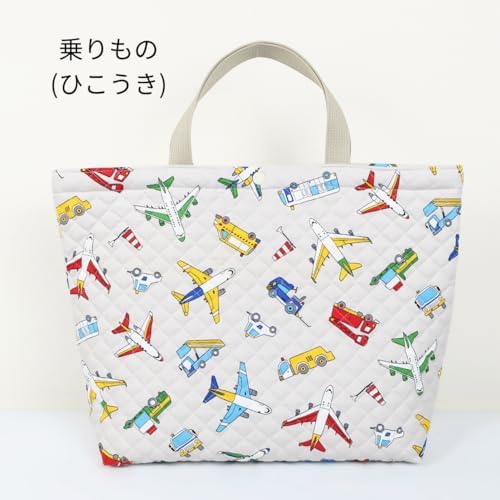 Amazon | [Trendport] レッスンバッグ マチ付き 大きめ キルティング