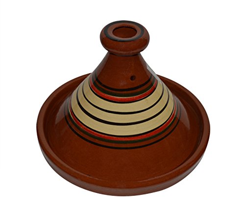 Moroccan Cooking Tagine Medium 100% Lead Free 10.5 Inches In Diameter #TOP4