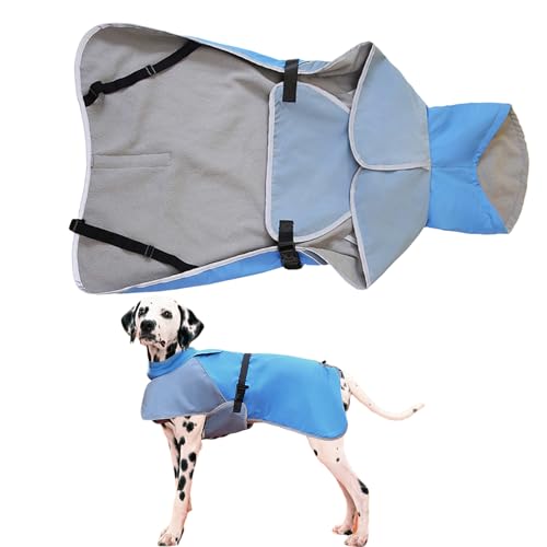 Chubasquero para perro y chaqueta impermeable de invierno con capucha 2