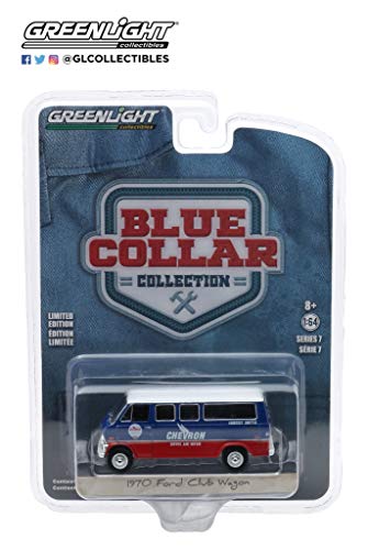 Greenlight 1:64 blue collar collection series 7-1970 ford club wa…