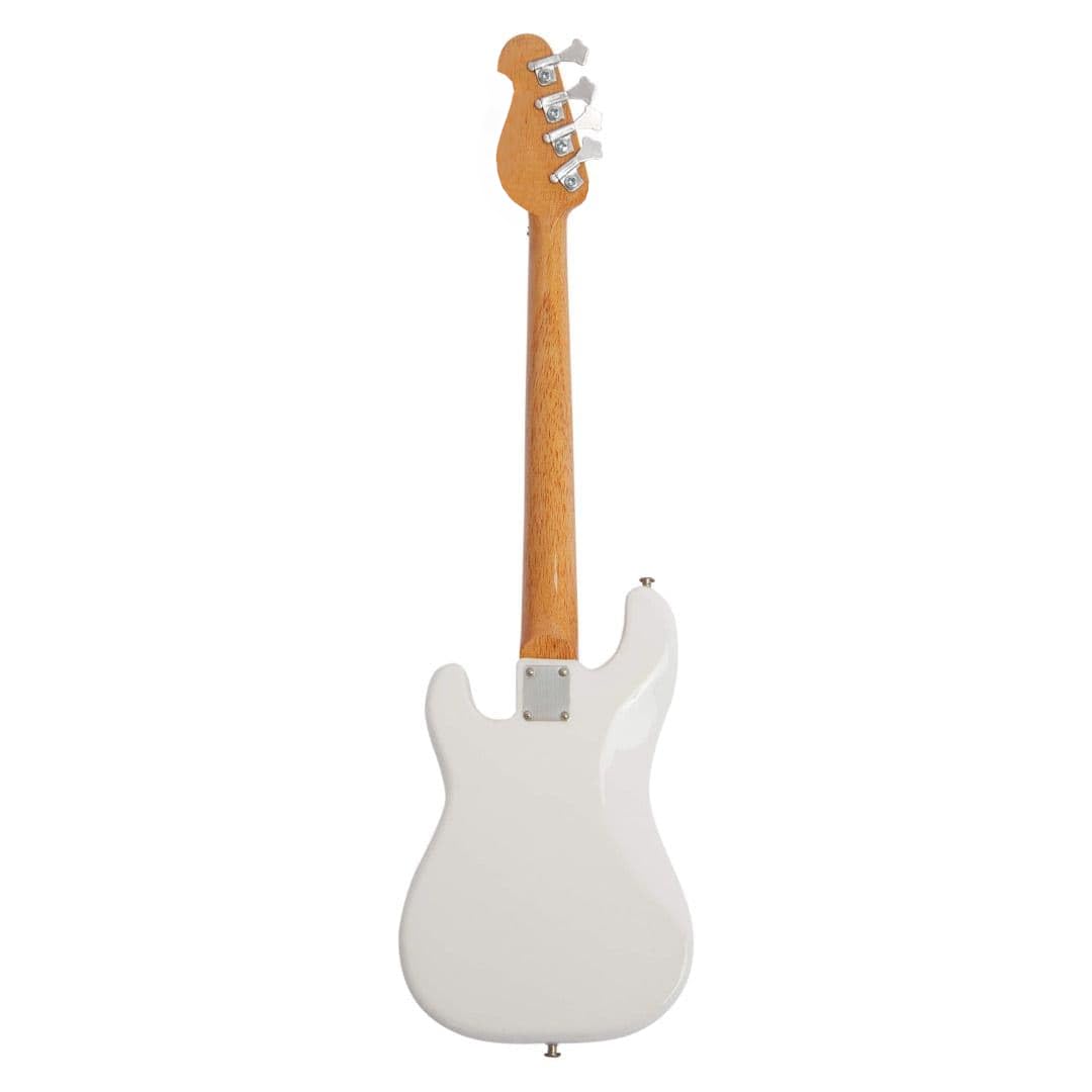 【EDWARDS】SID 明希 model bass white Sid Vicious (S Pistols): Bass Guitar - Miniature Replica - Music