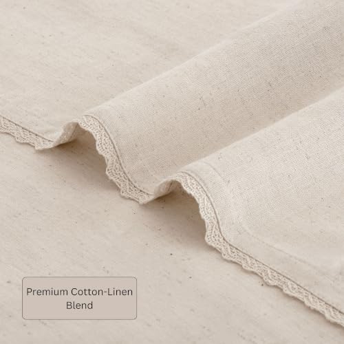 Image of FINGERCRAFT Bulk Cloth Napkins Set of 50 | 20x20 Inch Cotton Linen