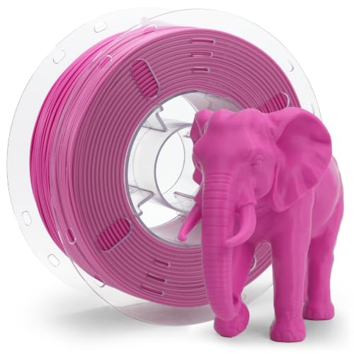 Image of VOXELAB HS PLA+ Filament 1.75mm, High Speed PLA Plus 3D Printer Filament, 1kg (2.2lbs) for Most FDM 3D Printers, Enhanced Toughness & Smooth Printing, Superior Layer Adhesion(Magenta)