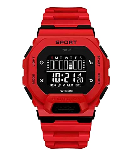 Image of Time Up Digital Dial 2025 Shock-Proof Water & Dust Resistant Alarm Student Watch for Boys & Girls (Age 5-17 Years)-GSK-101