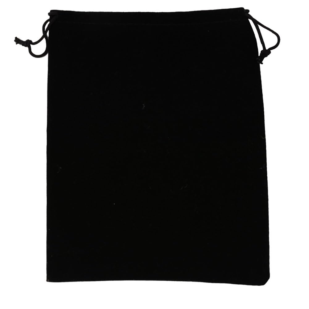 Bolsitas de terciopelo grandes, paquete de 10, 15 x 20 cm, bolsas de terciopelo para joyas, bolsas de regalo para bodas y fiestas, bolsa gigante de regalo de tela con cordón, bolsa de