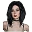 Jet Black Rocker Wig