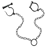 Leg Irons Shackles Medieval Pirate Jailhouse Cast Iron