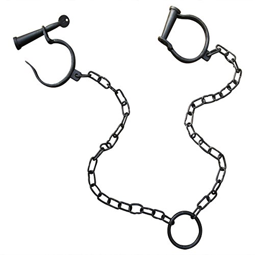 Leg Irons Shackles Medieval Pirate Jailhouse Cast Iron
