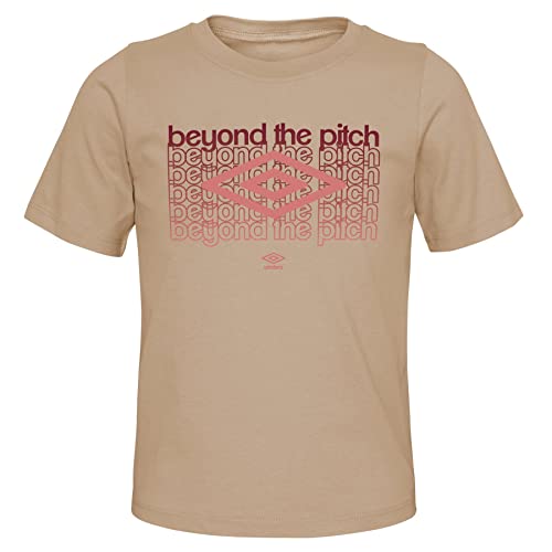 T-shirt Umbro fille Havane XS contre la transpiration au sport