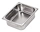 Paderno World Cuisine Hotelpfanne, 20 7/8 Zoll x 12 3/4 Zoll, Edelstahl, 1/1 (Tiefe: 3,8 cm)