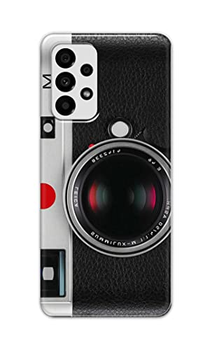 Image of Printed Hard Back Cover Case for Samsung Galaxy A73 5G Back Cover (Vintage Camera) -702