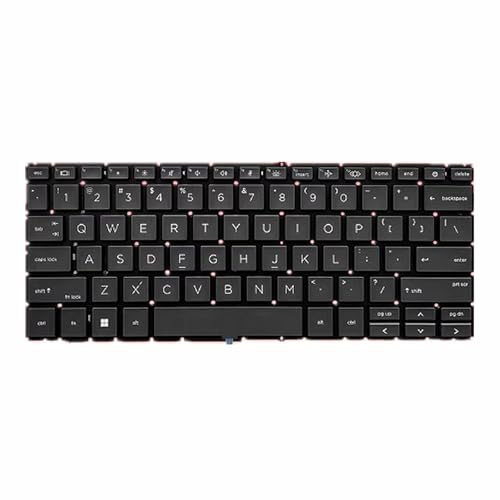 Teclado HP EliteBook 845 G9 distribución US para solucionar teclas desgastadas