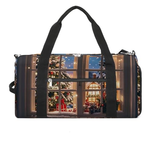 Sac de sport léger blanc à motifs pour vos séances de fitness et week-ends