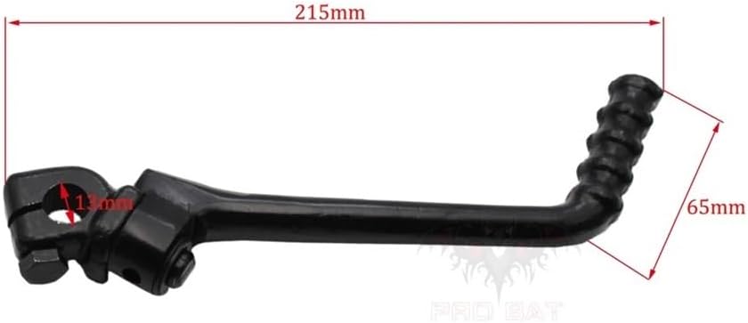 Motorcycle Kick Starter 13mm Kick Start Starter Lever for 50cc 70cc 90cc 110cc 125cc for Thumpstar SSR SDG CRF50 Pit Dirt Bike TTR Black Part