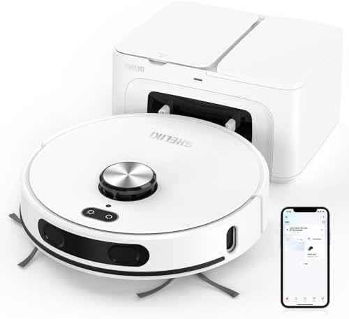 Robot Vacuum and Mop with LiDAR Navigation Smart Mapping BXX