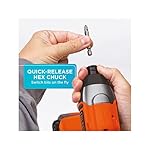 BLACK+DECKER 20V MAX* POWERCONNECT 1/4 in. Cordless Impact Driver Kit (BDCI20C) - Image 4