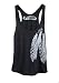 Feather Racerback Yoga Tank Top