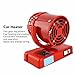 Portable Car Windshield Defogger & Defroster - 1200W Dual Mode Cooling Fan with Instant Demisting - Compact Automotive Air Circulator