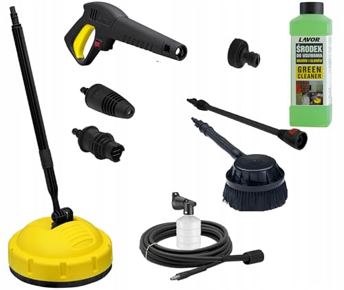 Lavor 8.092.0069C 0069C-Hidrolimpiadora de Agua fría Ninja Extra 2L + Rotatatorio cepillo + Patio L25 Motor escobillas 1900 W 145 bares 420 lt/H 8.3 kg - Image 3