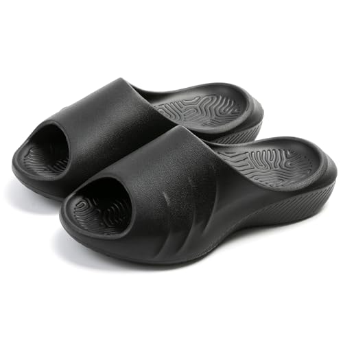 VBNQV Couples Casual Soft Thick Sole Slide Sandals Recovery