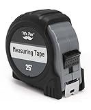 Mr. Pen- 25-Foot Steel Measuring Tape, Gray, With Fractions, Easy Read, Retractable