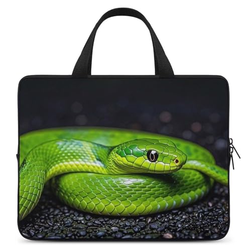 Housse de protection PC 13 pouces The Green Snake élégante