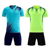 【Uso Versátil】Este traje deportivo no solo es ideal para partidos y sesiones de entrenamiento de fútbol, sino también para una gran variedad de actividades indoor. Ya sea para hacer ejercicio físico o simplemente para usar en el día a día, este conjunto ofrece una versatilidad y practicidad excepcional para los más pequeños. ¡Es la elección perfecta para niños activos que les encanta correr y jugar!