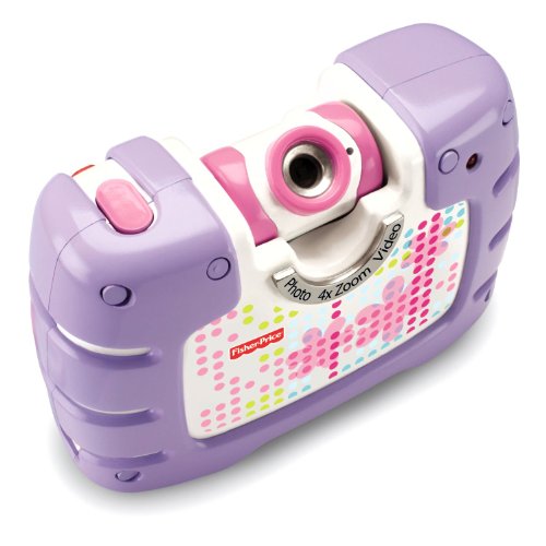 Fisher-Price Kid-Tough See Yourself Camera - Purple and Pink