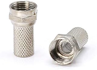 THE CIMPLE CO - Coaxial Cable Screw On Connector | 4 Pack |