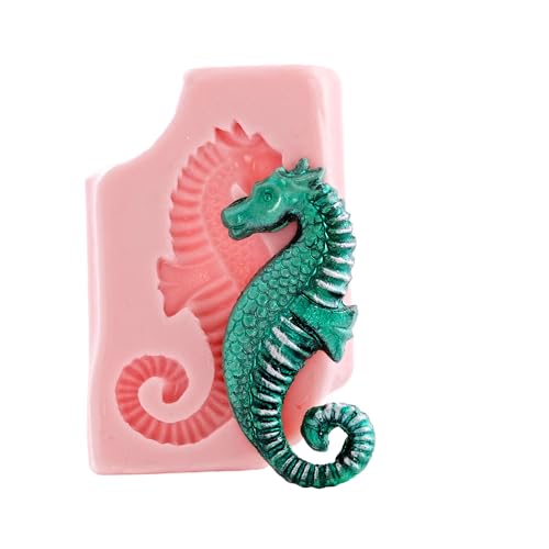 Seahorse Silicone Mold Food Safe Fondant, Chocolate, Candy, Resin, Polymer Clay, Soap, Craft, Jewelry Food Mold.