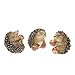 Darice Fairy Garden Animals, Miniature Hedgehogs Eating Apples, Assorted (1 Piece per package)