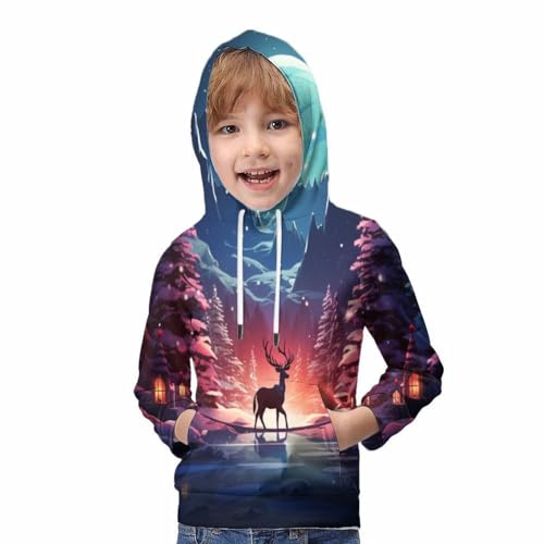 Sweat Rennes 3D vêtement d'hiver pour adolescent idéal pour le collège - 5