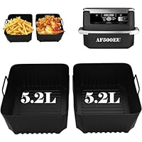 Siliconen Vormen Set Voor Ninja AF500EU Foodi Flexdrawer - 10,4L + 2x 5,2L Inzetstukken En Accessoires