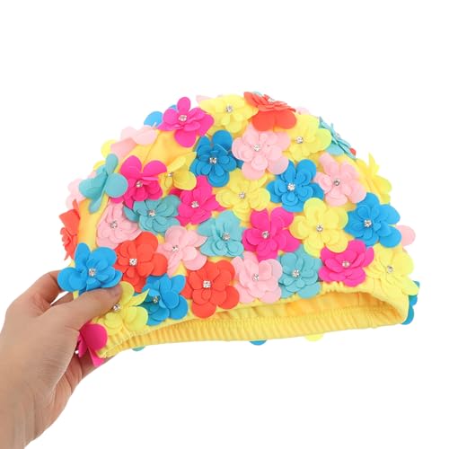 Bonnet natation fleurs resistant et etanche : l'excellence du confort de bain