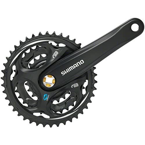 Shimano Kurbelgarnitur Fc-m311 Altus Mtb 175mm 42/32/22z 4-kant 8-fach Ohne Ks Schwarz – Ansicht 1