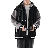 [ANGJ] パーカー メンズ スウェット トレーナー 秋服 おしゃれ 大きい サイズ 人気 ジャケット スポーツ フード 付き オシャレ カジュアル カーディガン コート ジャージ 春秋冬服