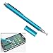 Adoni The Most Precise Disc Stylus Unique Fine Point Stylus Design Screen Touch Pen(Net Weight 22 Grams)---------for Apple iPadAir,iPad, iPad 2,iPad 3,iPad 4,iPad Mini,iPod,Galaxy S4,Galaxy S3,Galaxy Tab,Kindle Fire,Google Nexus,Cellphones,Smart Cellphones,Tablets,iPhone5S,iPhone5,iPhone4S,iPhone4,iPhone3G,iPhone3GS,iPod Touch,iPad2,iPad3,SONY Playstation,PSP,PS,VITA,Motorola Xoom,Samsung,Samsung Galaxy, BlackBerry,Playbook AMM0101US, Barnes and Noble Nook (Lightblue)