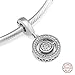 Produktbild Bakci 2018 Pro Herbst Kollektion Spinning Signature Dangle DIY Passend für Original Pandora Armbänder Charm-Anhänger Modeschmuck