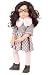 Gotz Luisa Happy Kidz 19.5" Poseable Multi-Jointed Limited Edition Brunette Doll with Stone Grey Eyes & Glasses