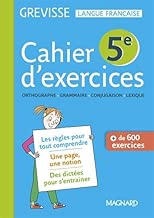 Download Français 5e Grevisse : Cahier de l'élève PDF