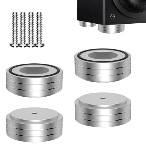 Pieds de support Viborg M4 anti-vibration pour supprimer le bourdonnement des amplis