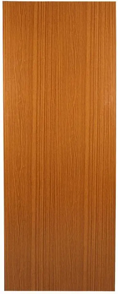 Porta de Madeira Lisa Nevada MGM 210cmx70cm Melamínico Mogno