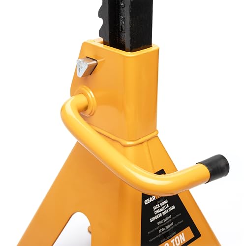 Image of GEARWRENCH 12 Ton Ratcheting Jack Stands - Pack of 2 | GWJS12T