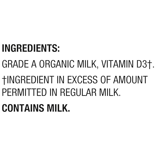 Horizon Organic High Vitamin D Whole Milk, Rich and Creamy High Vitamin D Milk, 64 fl oz Half Gallon Carton - Thumbnail 3