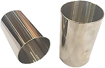 Pack of 2 Round Food Ring, Stainless Steel 1.75" D x 3"H