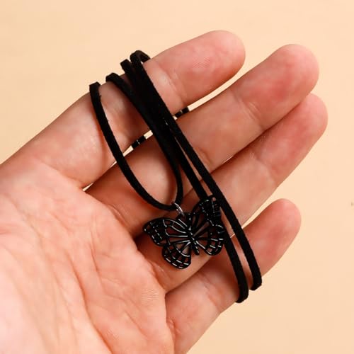 Collier réglable noir élégant pour sublimer les décolletés
