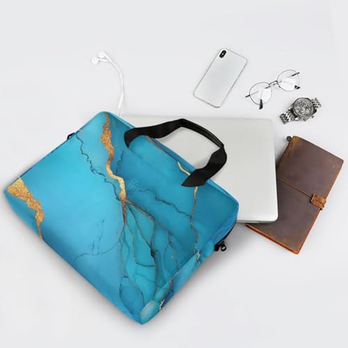 Bolso portátil para laptop 15.6" azul turquesa miniatura 7